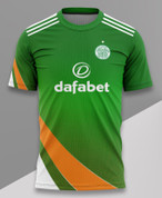 CELTIC GREEN AND WHITE#597