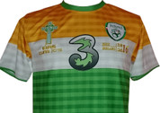 GREEN WHITE AND ORANGE IREALAND EURO EMBROYED