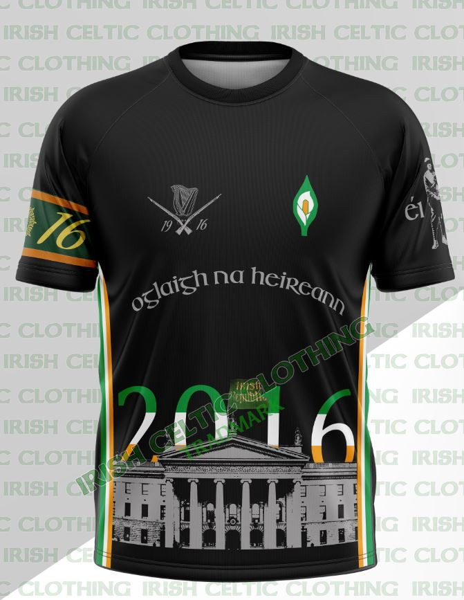 Black 1916 Jersey (1) - irish and celtic clothing