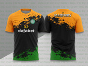 celtic shirt green black  and orange  #875