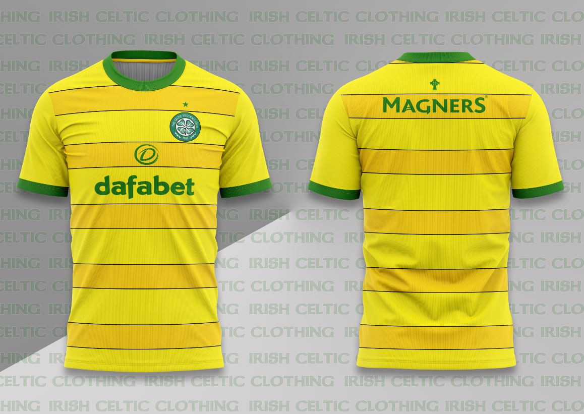 celtic yellow top