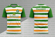 Celtic shirt Green and White Orange #894