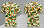 LISBOA camouflage SHIRT GREEN AND ORANGE #912