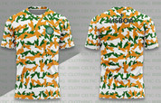 LISBOA camouflage SHIRT GREEN AND ORANGE #913