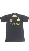 New Black Gold Celtic Jersey for Kids