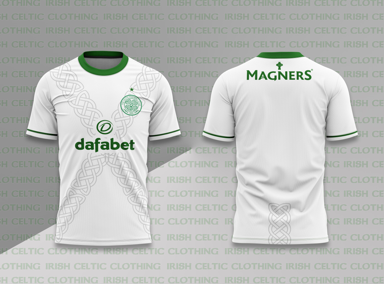 white celtic band green dafabet #1046 - irish and celtic clothing
