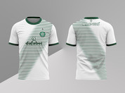 Celtic Green White Stripe #1065