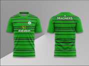 GREY GREEN STRIPE CELTIC #1156