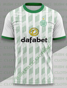 CELTIC WHITE DOTTED LINE #1284