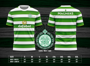 CELTIC HOME WITH BLACK LINE #1308