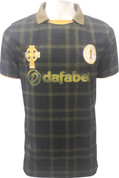 Celtic Black and Gold Tartan Jersey