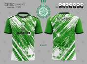 CELTIC VAN GOGH WHITE WITH SPONSOR #1509