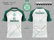 CELTIC DEN WHITE WITH SPONSOR #1619