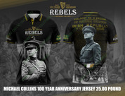 Michael Collins 100 year anniversary polo's black 