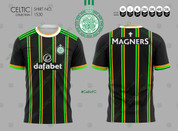 CELTIC BLACK ORANGE GREEN #1663