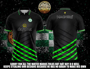celtic black green lines #1686