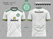 CELTIC PIXEL ART WHITE #1693