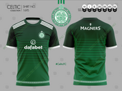CELTIC GREEN AND WHITE STRIPE #1695