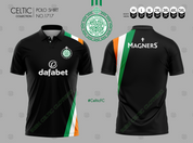 CELTIC IRISH JERSEY FLAG  BLACK #1717
