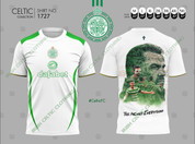 celtic white green  angi back #1727