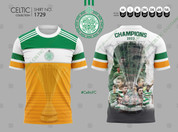 celtic tri color champions #1729