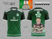CELTIC CHAMPIONS WE NEVER STOP #1817