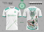CELTIC WHITE NEVER SEND A BEAR #1826