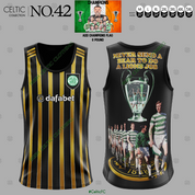 CELTIC BLACK GOLD DONT SEND A BEAR  VEST #42