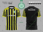 NEW AWAY BLACK YELLOW #1844