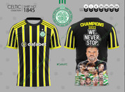 NEW AWAY BLACK YELLOW WE DONT STOP #1845