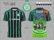 CELTIC AWAY FLAG OF WAR #1872