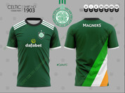 celtic green tri color back #1903
