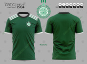 CELTIC GREEN WHITE STRIP #1904