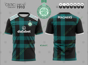 BLACK GREEN TARTAN #1910