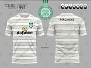  WHITE GREY SML HOOPS #1951