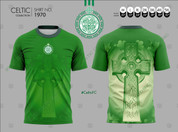 green celtic cross #1970