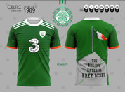 Green ireland free derry jersey #1989