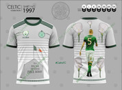WHITE IRE CELTIC JAMES MCLEAN FREE DERRY #1997