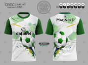 CELTIC LOVE FOOTBALL WHITE AND GREEN #2008