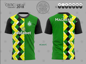 CELTIC ZIGZAG YELLOW GREEN #2018