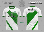 CELTIC WHITE GREEN #2047