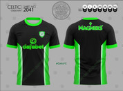 CELTIC BLACK AND GREEN #2041