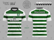 CELTIC DARK HORIZONTAL WHITE #2054