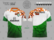 CELTIC ORANG & GREEN #2056