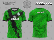 CELTIC CRUZ ART GREEN BLACK #2076