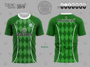 CELTIC TOP UK GREEN #2079