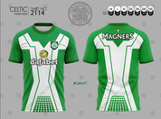 CELTIC FUERTE GREEN WHITE #2114