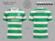 CELTIC HOME PAINT JERSEY GOLDEN LINE #2152