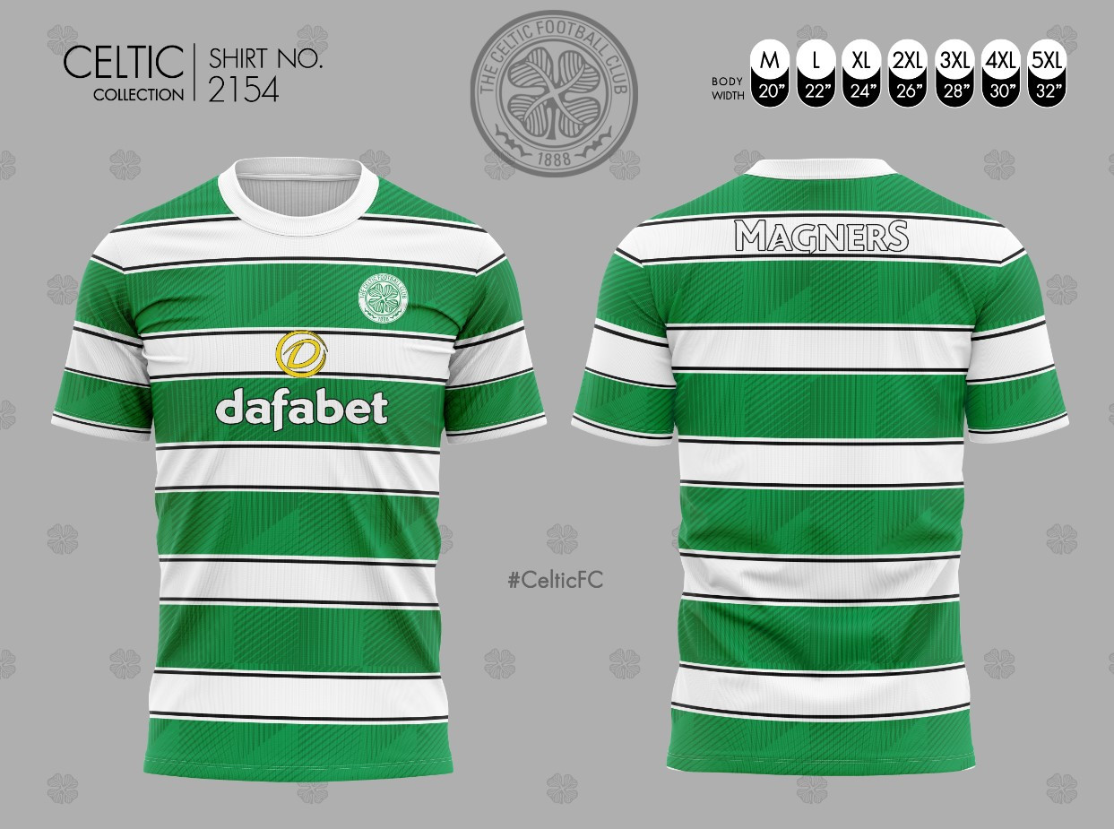 2020-21 Celtic Home Shirt - 7/10 - (XXL)