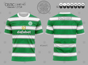 CELTIC HOME JERSEY BLACK LINE #2154